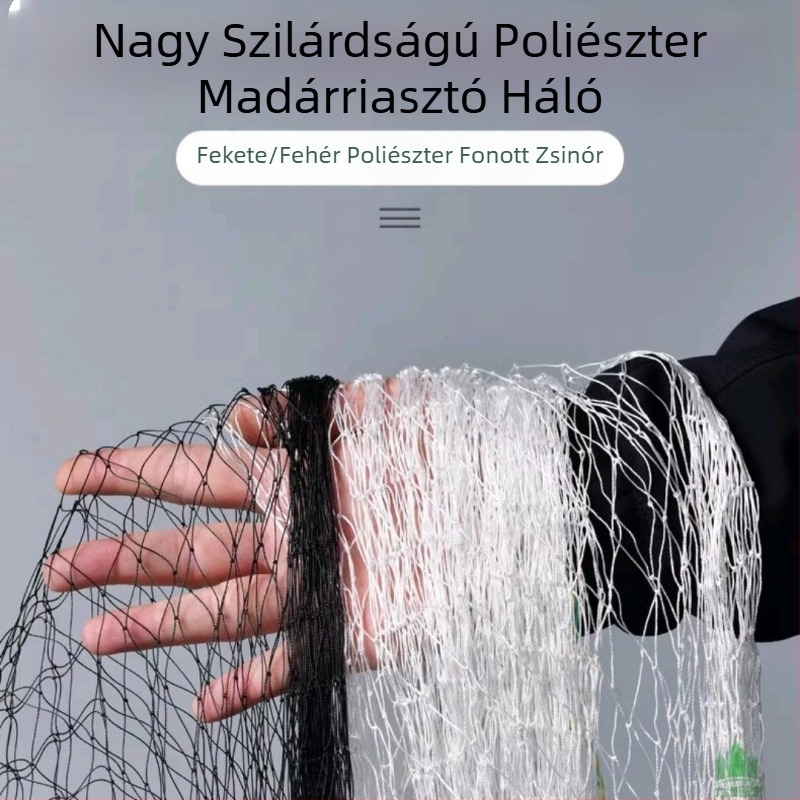 Junhongtu poliészter madárvédő háló üvegházakhoz, halastavakhoz és gyümölcskertekhez
