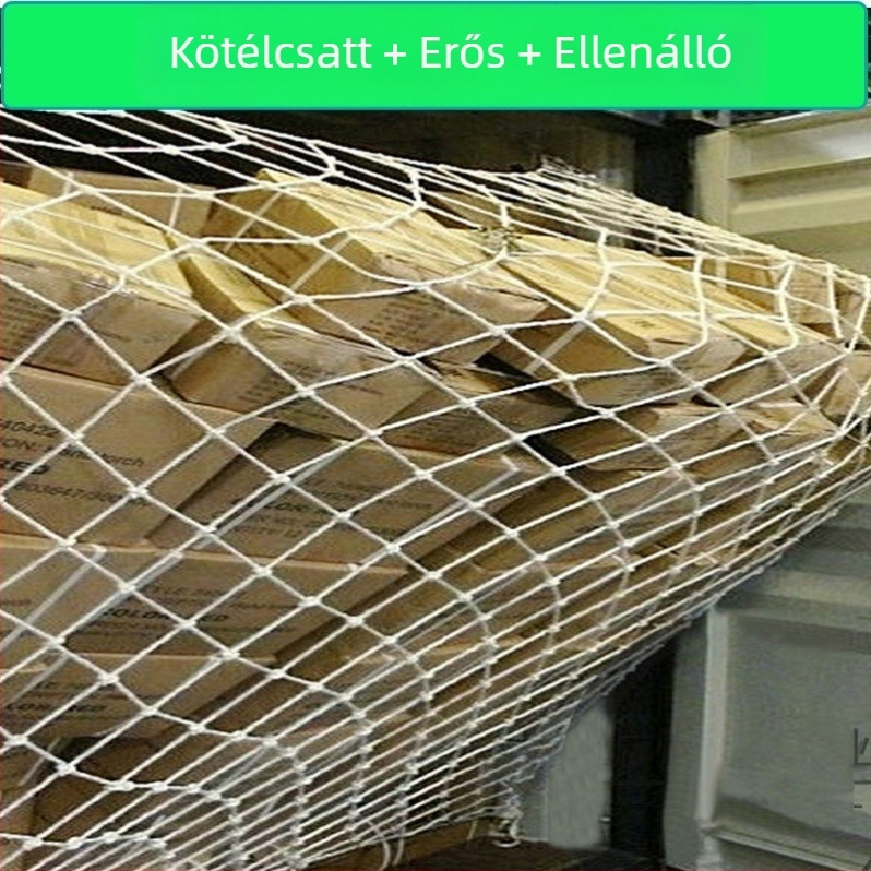 Nylon függő védőháló konténerekhez, Y-erősítéssel