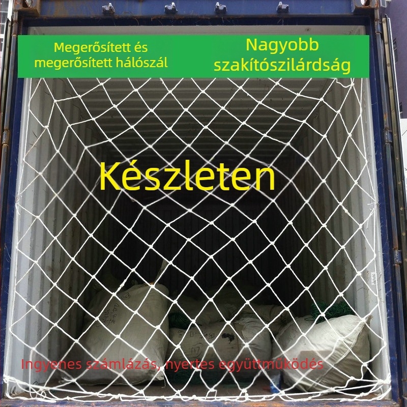 Konténervédő háló – nylon védőháló, Jingcai DL-00018, konténerekhez, teherautókhoz és épületekhez
