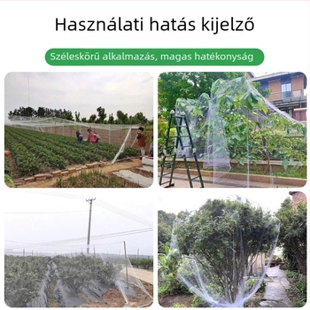 Nylon madárvédő háló gyümölcsösökhöz, gyümölcsfákhoz, szőlőültetvényekhez és halastavakhoz