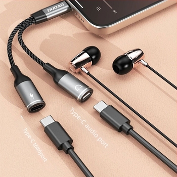 L13C+ USB-C 2-in-1 fejhallgató-átalakító és élő hangkártya digitális dekóddal — Kompatibilis az Apple iPhone 15 sorozattal, Huawei, Xiaomi, OPPO, VIVO