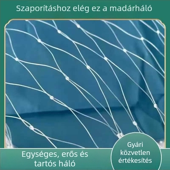 Vastagított madárvédelmi tóháló, tartós nylonháló halastóhoz