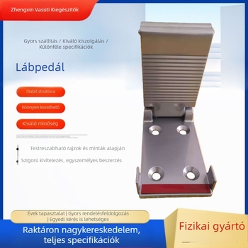 Vasúti lábtámasz, összecsukható, modell 020, egyszerű stílus, idős embereknek