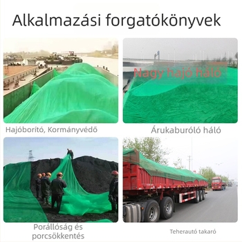 Youxiang poliészter járműzáró háló teherautókhoz — por- és szélálló ponyvaháló, szén- és homokfedéllel