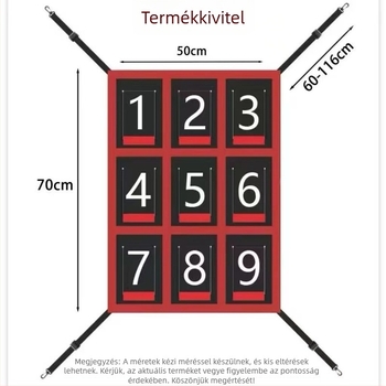 Baseball kilencnégyzetes edzésháló a dobáshoz és ütéshez — beltéri/kültéri használat; anyag: poliészter, vastag Oxford vászon; cikkszám: 0134; kategória: Ball Post/Ball Rack; márka: Aoxiang; eredet: Dongguan