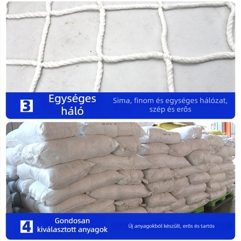 Konténervédő háló teherautókhoz – magas teherbírású tágított poliészter, testreszabható, modell: Container Network, járművédelem