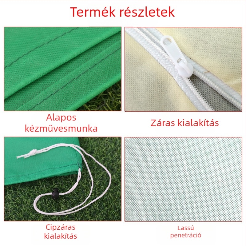 Növény fagykár elleni takaró gyümölcsfákhoz – nemszövött anyag, őszi–téli védelem