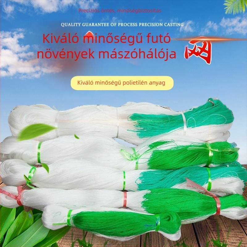 Kapaszkodó növényháló kerettel