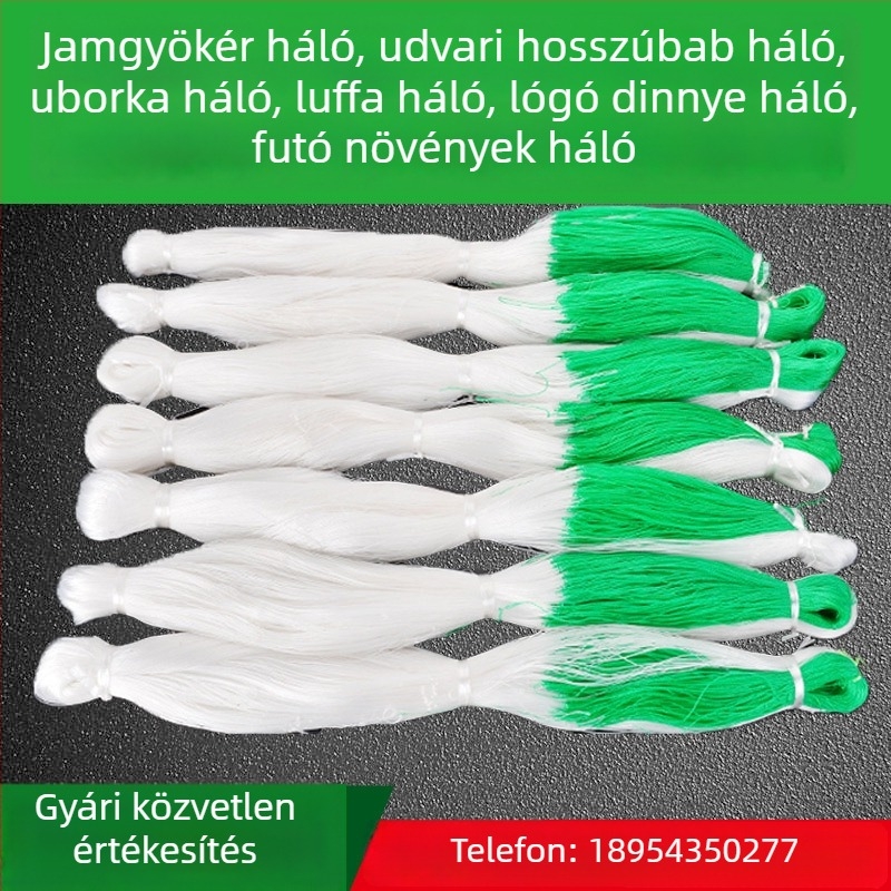 Kapaszkodó növényháló kerettel