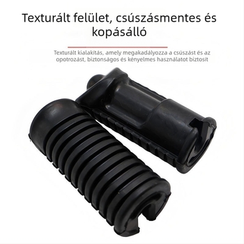 Motorkerékpár lábpedál gumiból, első pedál, kompatibil Dayang 100, TBT110, JH70, Termékszám 2025-12