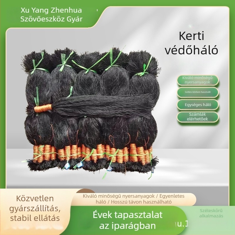Nylon gyümölcsfa háló rovarok, madarak és kígyók elleni védelemhez — 5×5 mm nyílás, 2 mm huzalátmérő