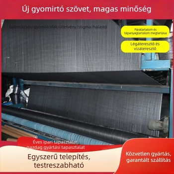 Gyümölcsfa gyomirtó szövet – Tartós PE talajtakaró, gyomelnyomó matrac