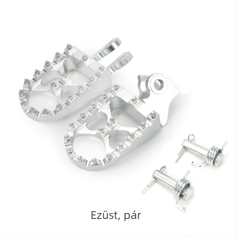 CT125-höz illeszkedő összecsukható alumíniumötvözet pedál – CNC megmunkált