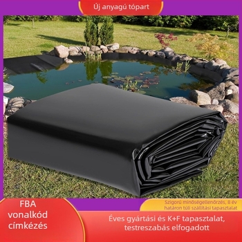 0,2 mm HDPE tómedence membrán akvakultúrához - magas sűrűségű, tartós, összecsukható vízálló membrán