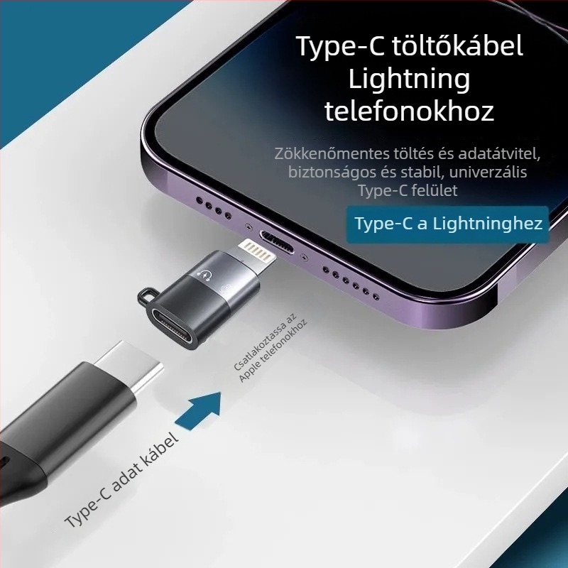 Mini Apple Type-C dugaszoló adapter élő közvetítéshez (Márka: Xin wangwei; Modell: Apple adapter; Kompatibilis: Apple)
