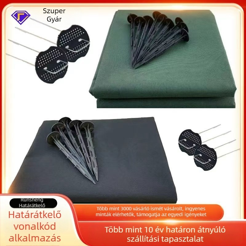 Runshengyuan nemszőtt gyomirtó textil ültetvényekhez, gyümölcsfákhoz, tartós, termékszám Weed Control Fabric 1-3