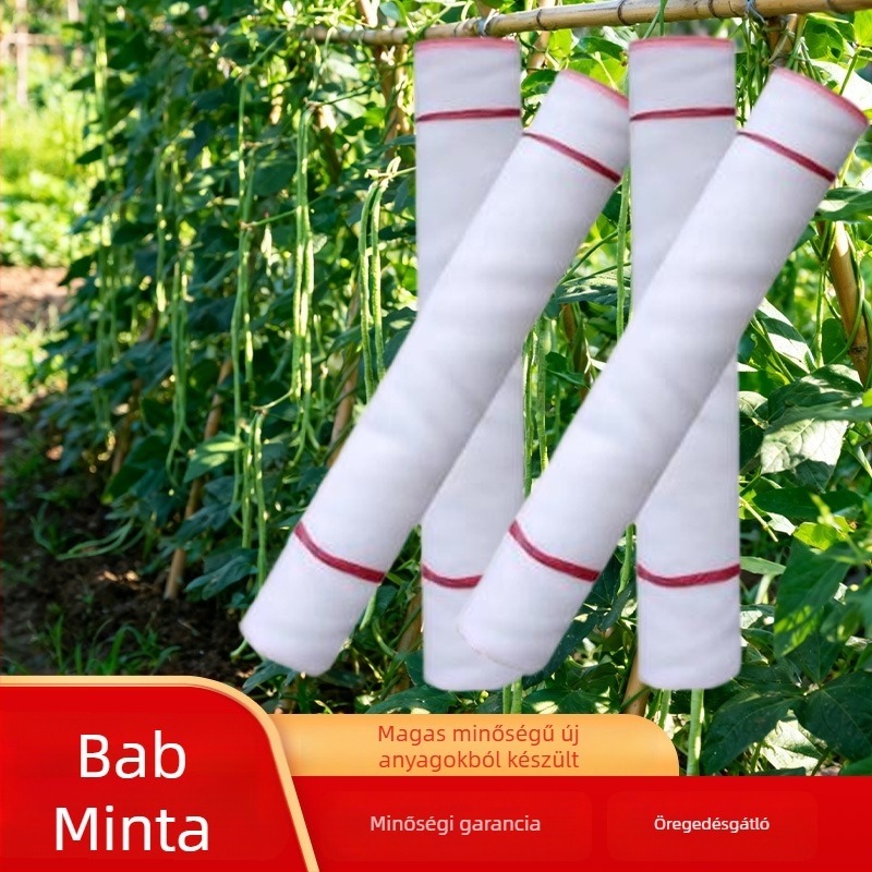 rovarok elleni kapaszkodó háló növényekhez, uborka és bab számára, polietilén, 14-120 szem, drótátmérő 10-20 mm, élettartam 3-5 év