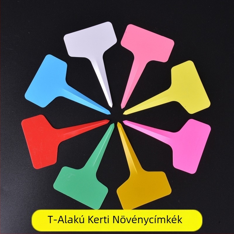 Növénycímkék / betétek, műanyagból; termékkód 511; otthoni kertészkedésre és mezőgazdasági ültetésre; márka Agricultural expo