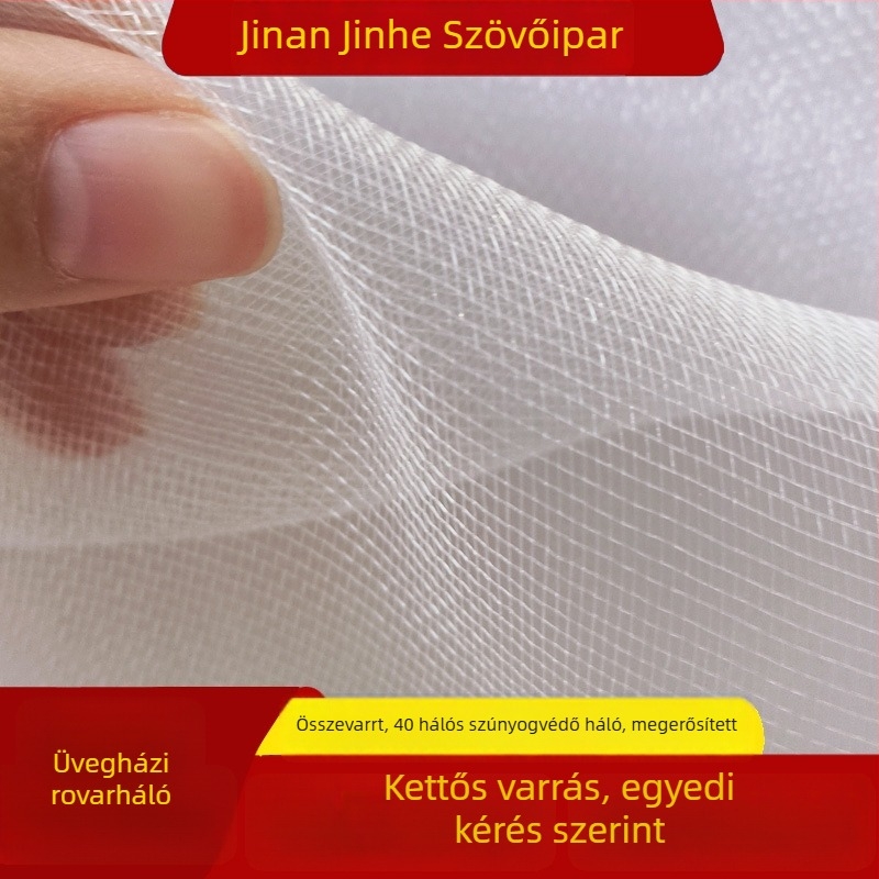 Jinhe rovarháló üvegházhoz | PE, nyílás 40, zöldségek és virágok