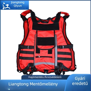 Start mentőmellény, modell Blue Sky Rescue Life Jacket, nagy felhajtóerő, hordozható, testreszabható