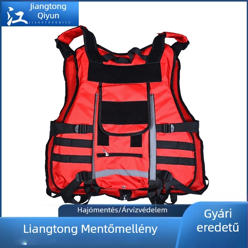 Start mentőmellény, modell Blue Sky Rescue Life Jacket, nagy felhajtóerő, hordozható, testreszabható