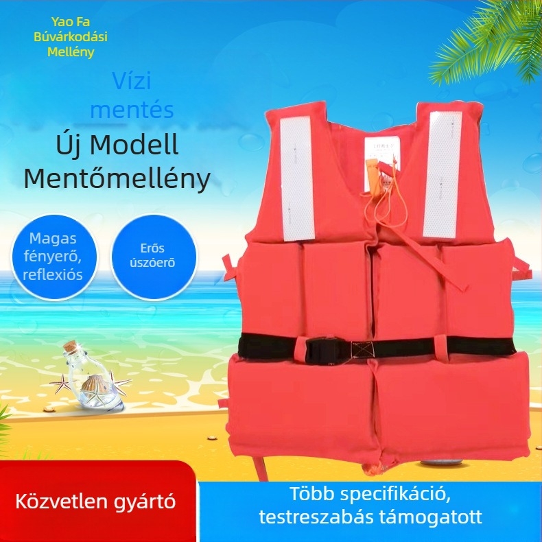 Yaofa életmentő mellény magas úszóerővel, tesztjelentéssel, testreszabható feldolgozás
