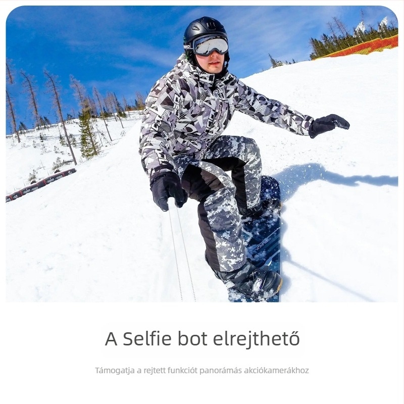 Beizhen Insta360 láthatatlan selfie stick, alumínium ötvözetből, univerzális, kompatibilis X5, X4/X3, AcePro2 és GO3, testreszabható
