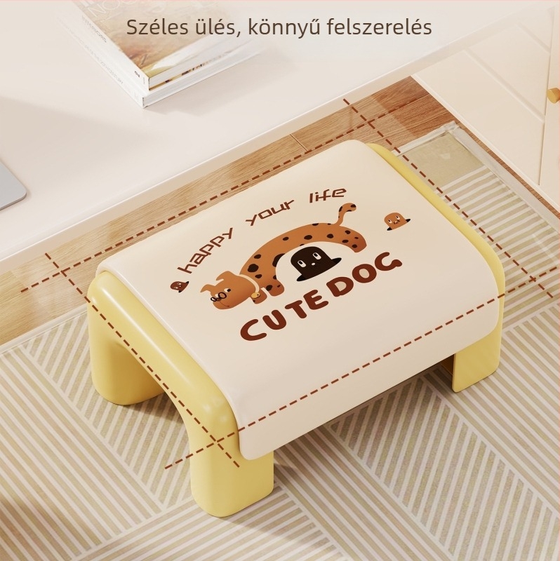 Lábtámasz – PP anyag, fa belső töltet, modern minimalist stílus, modell 2314709979494384512