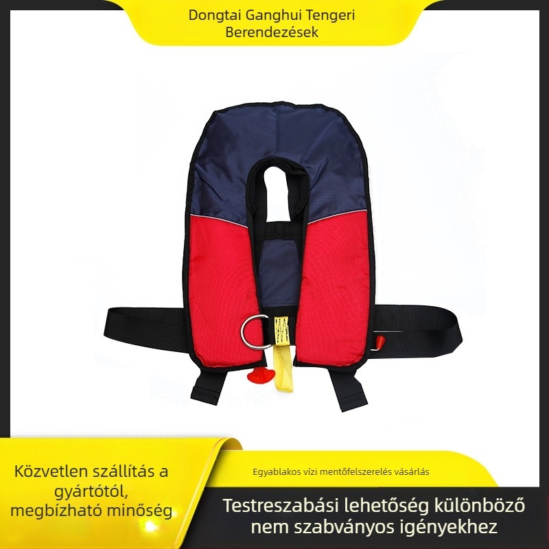 Automatikus, könnyen hordozható felfújható mentőmellény (Márka: Hong Kong Fai; Modell: Life Jacket; Személyre szabás: Igen; Importálás: Nem)