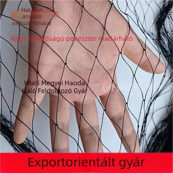 Nylon védőháló gyümölcsösök és mezőgazdasági területek számára, madár- és baromfi elleni háló cseresznyére és szőlőre