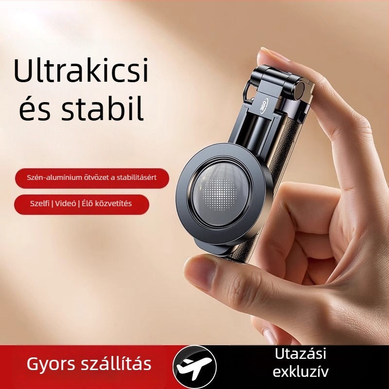 M56 mágneses mini multifunkcionális selfie pálca, könnyen hordozható fotózás és élő közvetítéshez, 2025-ös modell