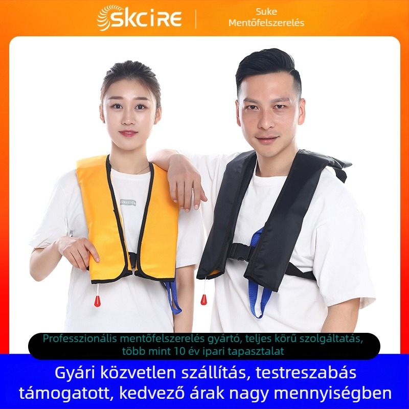 Felfújható mentőmellény, márka Su ke, modell 20, testreszabás elérhető