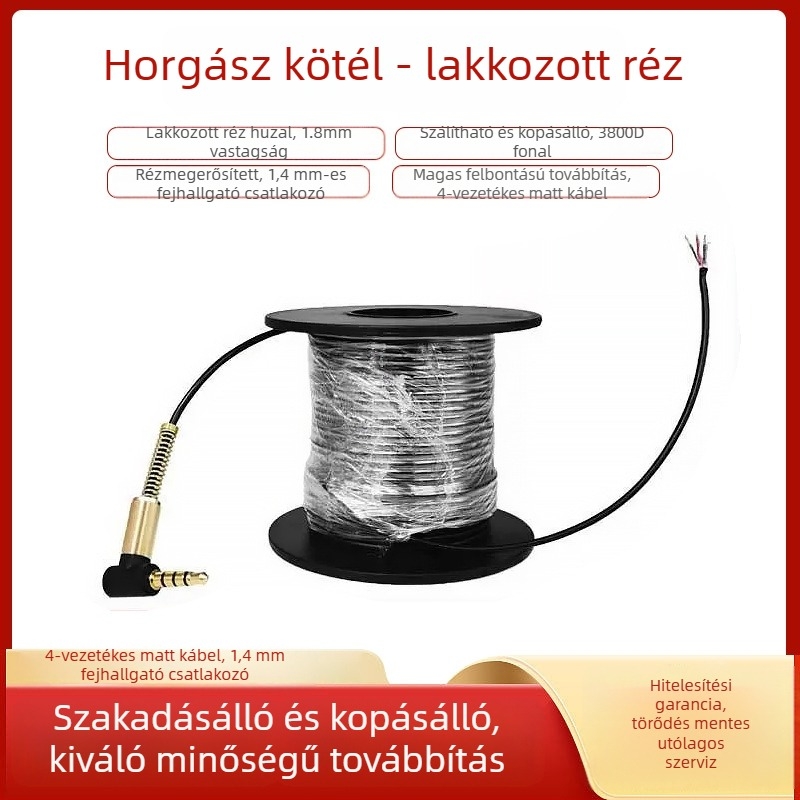 Víz alatti ultra tiszta horgászvonal vizuális funkcióval – négy magos, LiPo tápegység, mélység tartomány 0,6–183 m