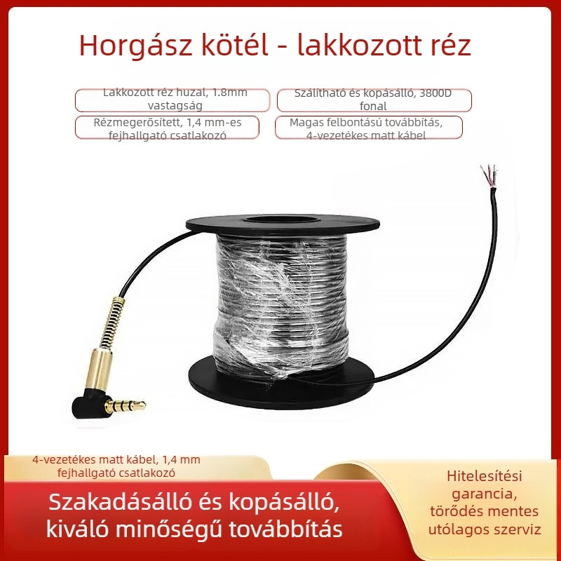 Víz alatti ultra tiszta horgászvonal vizuális funkcióval – négy magos, LiPo tápegység, mélység tartomány 0,6–183 m