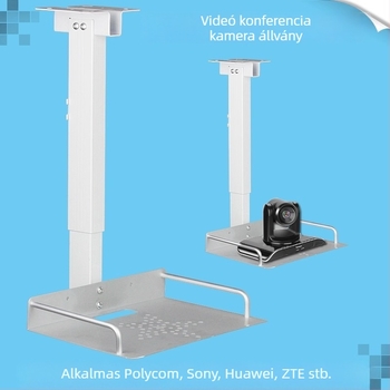 Delisain Alumínium Tray Bracket projektor-hoz és kamerafej-támogatáshoz — lyukmentes telepítés, kompatibil Huawei és Sony videó-támogatással