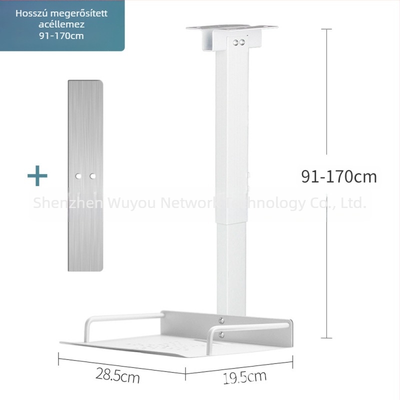 Delisain Alumínium Tray Bracket projektor-hoz és kamerafej-támogatáshoz — lyukmentes telepítés, kompatibil Huawei és Sony videó-támogatással