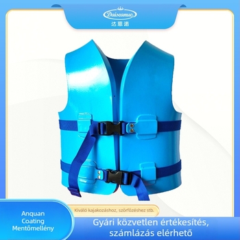 NBR anyagú mentőmellény vízi sportokra – felnőttek és gyerekek számára, kajakozás és vízi park használatra, Daiseanuo AGY2001-AGY2009
