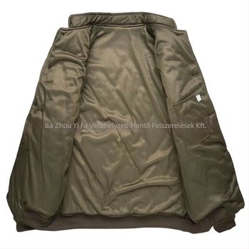 Vészhelyzeti mentő termo pamutkabát polgári katasztrófa-segélyezésre, személyre szabható, Yifa márka, modell Complete