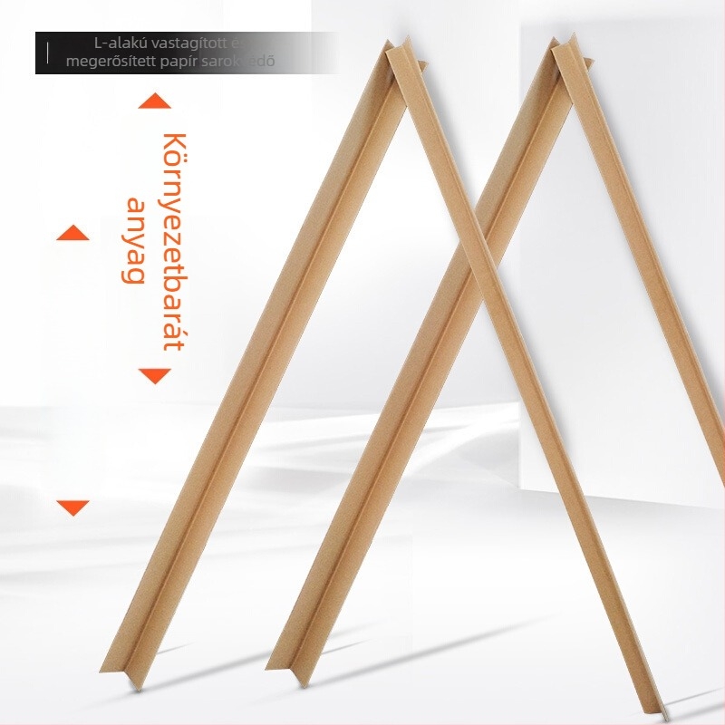 Erősített L-alakú kraftpapír sarokvédő