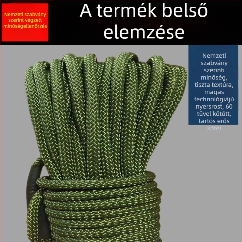 Biztonsági kötél — nagy szilárdságú nylon kötél, Xin Hengshun (Márka: Xin Hengshun; Anyag: nagy szilárdságú nylon kötél; Típus: biztonsági kötél)