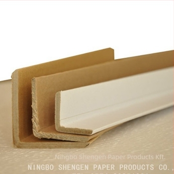 L-alakú kraft papír sarkvédő csomagoláshoz – Anyag: Kraft papír; Típus: L-alakú sarkvédő; Gyártás: csomagolási gyártás; Márka: Sheng en Paper Products