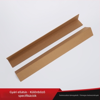 L-alakú papírsarkvédők dobozokhoz – vastagított, megerősített csomagoláshoz