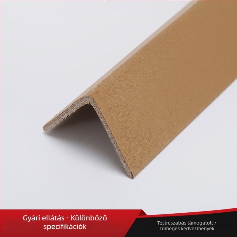 L-alakú papírsarkvédők dobozokhoz – vastagított, megerősített csomagoláshoz