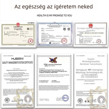 Kesudió csomagoló műanyag tartály – PET műanyag, 1 L kapacitás, fedéllel