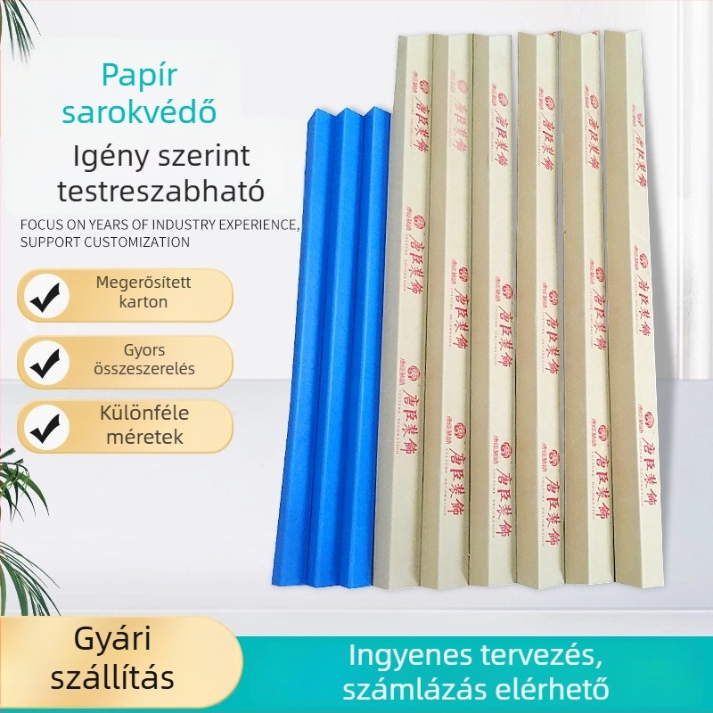 Papírsarokvédő – nagy szilárdságú, szállítási és logisztikai felhasználásra, Senhong márka, feldolgozás és testreszabás elérhető