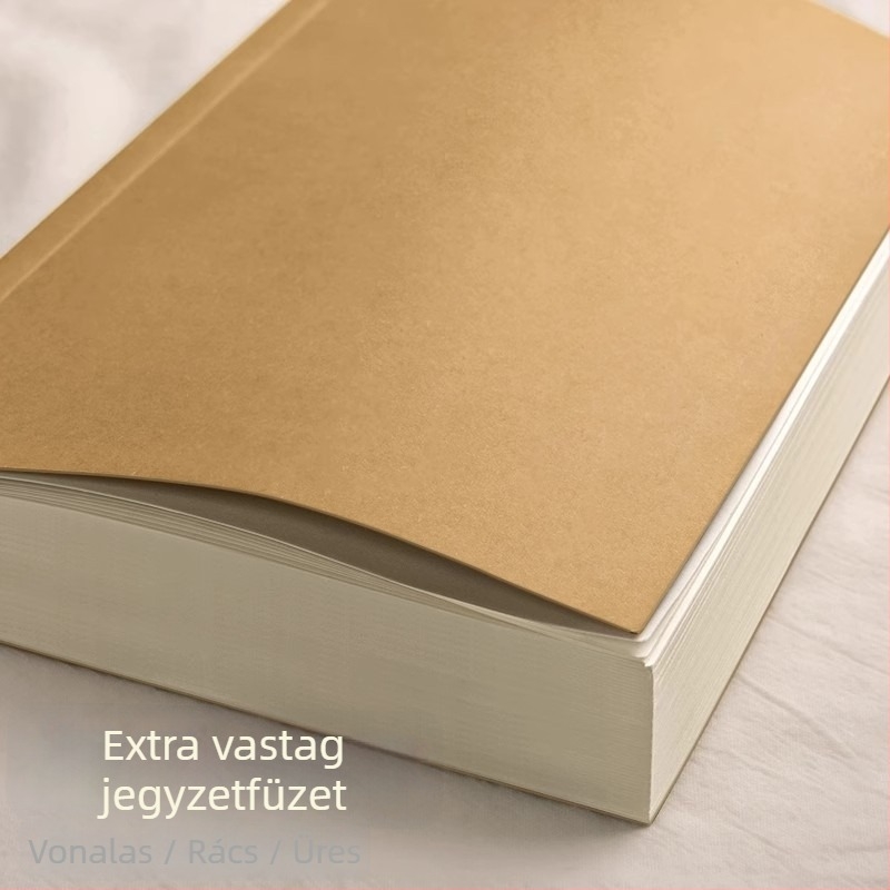 Füzet papír borítóval, drótos kötés, 65 g/m² papír, 50–100 oldal, irodai stílus