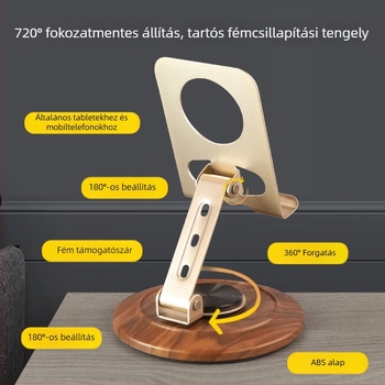 Asztali állvány alumíniumötvözetből, Cool Card márka, testreszabás támogatott, általános stílus