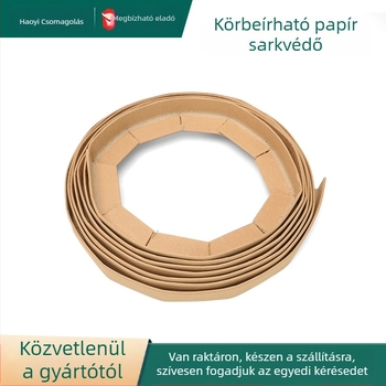 Kraft papír körülölelő sarkvédő bútorokhoz — teljes körülölelő sarkvédő; Anyag: kraft papír; Típus: sarkvédő; Testreszabás: elérhető; Logónyomtatás: elérhető