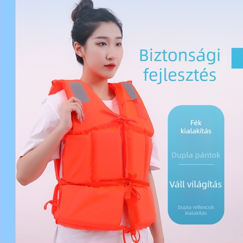Felnőtt mentőmellény magas felhajtóerővel, Shuojian, modell Life jacket, Eredet: Hebei, Kína; Testreszabás elérhető