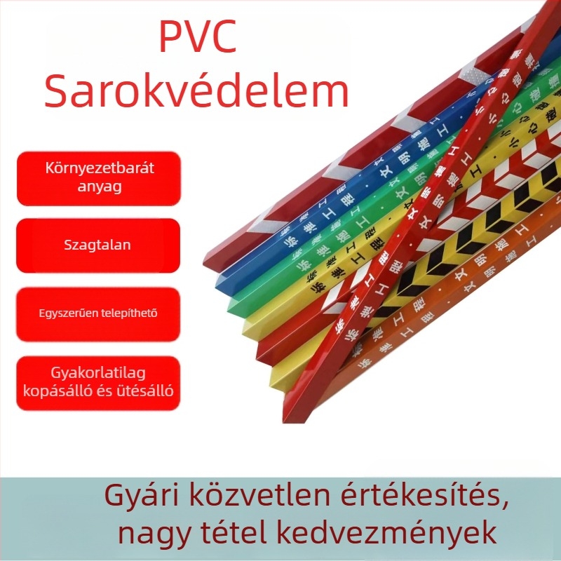 Dekoratív PVC sarokvédő szalag falak és csempe sarkokhoz
